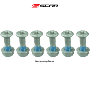Kit Vis de Couronne SCAR x6 TX – M8x26mm (Motos européennes)