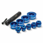 Coffret Kit Montage Roulements par Motion Pro, conçu pour le changement des roulements de roue avec système de bagues intérieures et extérieurs interchangeables