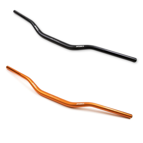 Guidon bas AWORKX 28,6 mm sans barre pour motocross et enduro léger flex et précis