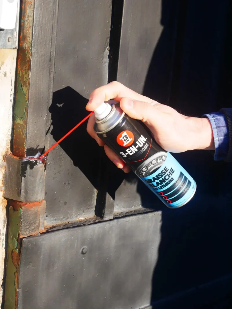 Graisse Blanche au Lithium 3-en-1 250 ml – lubrification et protection des pièces