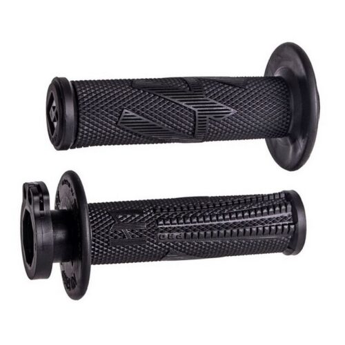 Poignées ODI MX Pro Lock On V2 Emig 2/4 T Blackout (Noir/Noir)