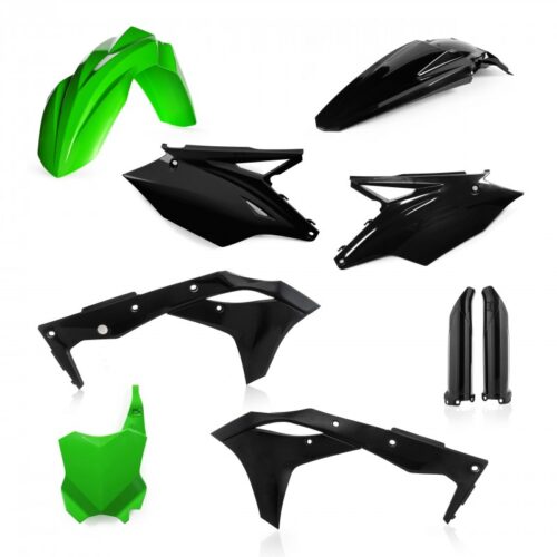 ACERBIS - Full Kit Plastique Kawasaki KXF250 17-20 - Noir/Vert