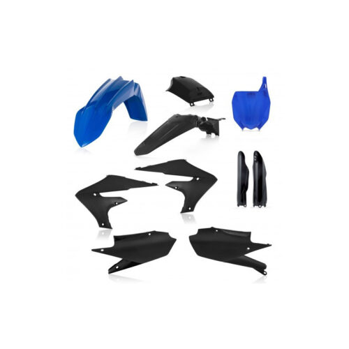ACERBIS - Full kit plastique Yamaha YZF250 19-23 + YZF450 18-22 - 7 PIECES - Noir/Bleu