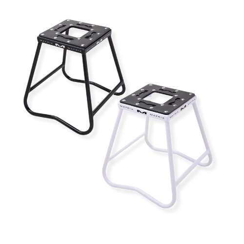 Porte moto Matrix Concepts C1 STEEL en acier blanc ou noir pour motocross