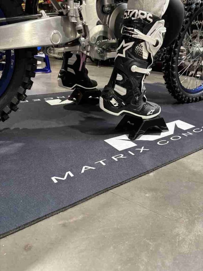 Paire de cales de départ H1 HOLESHOT en aluminium Matrix Concepts pour motocross et enduro