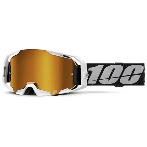 100% Masque ARMATIC RapidRacer – Écran Miroir Or