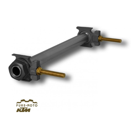 Tendeur de chaîne et axe de roue arrière PURE MOTO pour KTM, Husqvarna et GasGas motocross et enduro