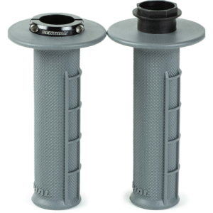 Poignées RENTHAL MX Lock-On Medium - Gris anthracite