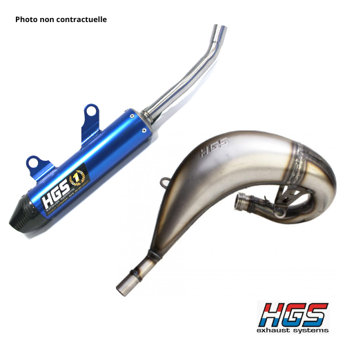 Ligne complète HGS bleu – YZ 125 / Fantic 125 (22-25)