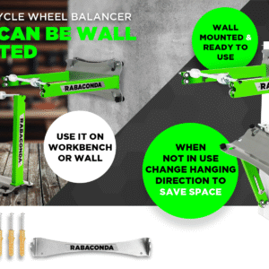 Équilibreuse de roue RABACONDA - Creations Mx Factory Équilibreuse de roue RABACONDA
