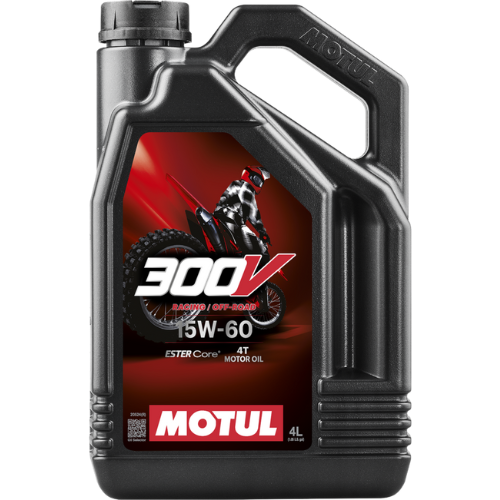 MOTUL, 4l 300 V Racing Off-Road 15W-60 - Créations MX FActory - Creations Mx Factory MOTUL, 4l 300 V Racing Off-Road 15W-60 - Créations MX FActory