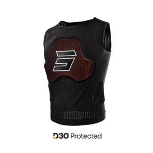 Gilet de protection SHOT Body Armor Race D3O pour moto, enduro et motocross – Sécurité et confort
