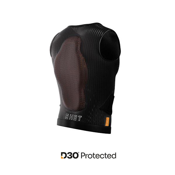 Gilet de protection SHOT BODY ARMOR RACE D3O
