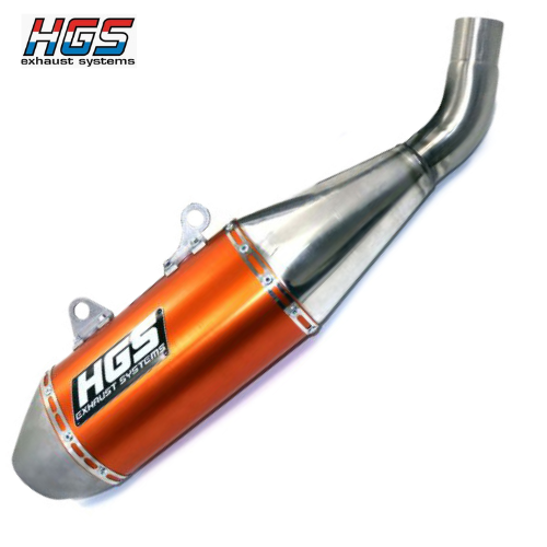 Silencieux d’échappement HGS – KTM, GASGAS, HUSQVARNA 2024-2025 - Orange