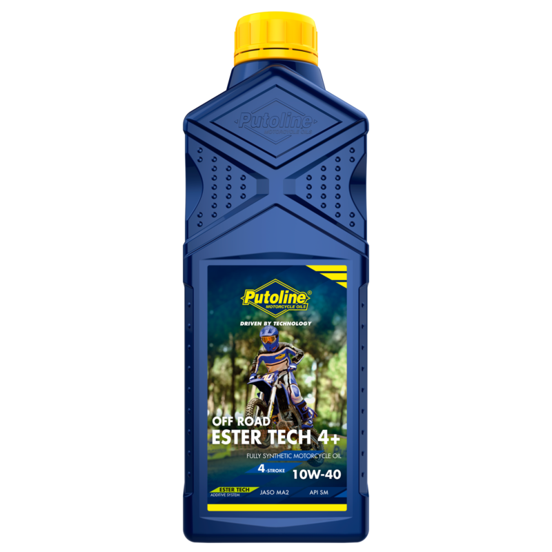 Huile moteur Putoline Off Road Tech 4T 10W40 enduro motocross haute performance