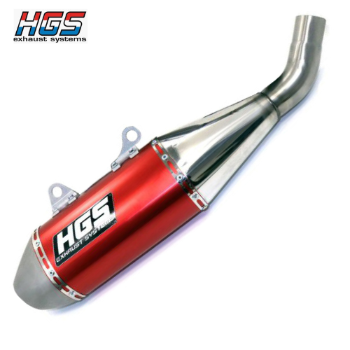 Silencieux d’échappement HGS – KTM, GASGAS, HUSQVARNA 2024-2025 - Rouge