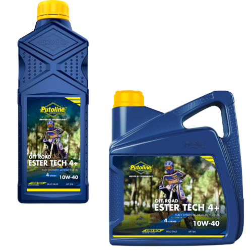 Huile moteur Putoline Off Road Tech 4T 10W40 enduro motocross haute performance