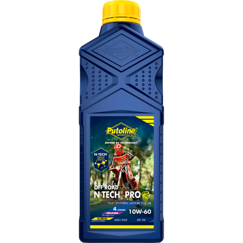 Huile PUTOLINE N-TECH PRO R+ 10W60 –100% Synthèse - Bidon de 1 Litres