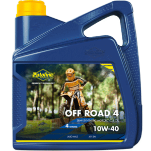 Putoline Off Road Tech 4T 10W-40 – Huile Moteur Semi-Synthétique - Bidon de 4 Litres - Creations Mx Factory Putoline Off Road Tech 4T 10W-40 – Huile Moteur Semi-Synthétique - Bidon de 4 Litres