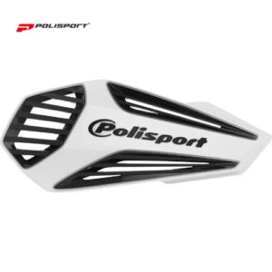 Protège-mains POLISPORT MX Flow – Double montage inclus - Blanc/Noir - Creations Mx Factory Protège-mains POLISPORT MX Flow – Double montage inclus - Blanc/Noir