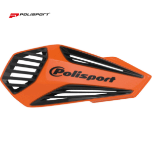 Protège-mains POLISPORT MX Flow – Double montage inclus - Orange/Noir - Creations Mx Factory Protège-mains POLISPORT MX Flow – Double montage inclus - Orange/Noir