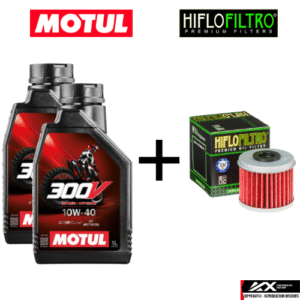Filtre à huile hiflofiltro + Motul - Motocross