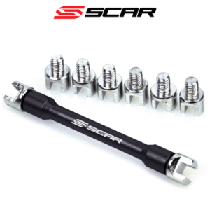 Clés à Rayons SCAR 5,4 à 6,8 mm – 8 embouts inclus