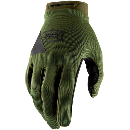 Gants 100% RIDECAMP Army Vert