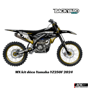 Kit Déco MX Yamaha YZ250F 2024 - Checkered | BackYard Design