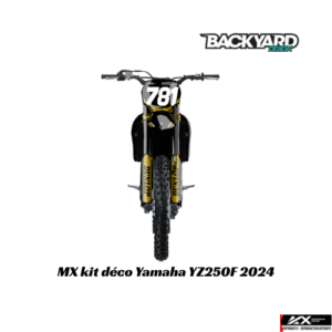 Kit Déco MX Yamaha YZ250F 2024 - Checkered | BackYard Design