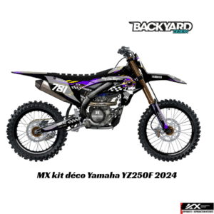 Kit Déco MX Yamaha YZ250F 2024 - Pure | BackYard Design