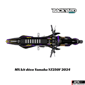 Kit Déco MX Yamaha YZ250F 2024 - Pure | BackYard Design