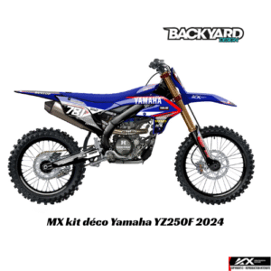 Kit Déco MX Yamaha YZ250F 2024 - Spirit | BackYard Design