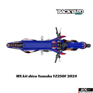 Kit Déco MX Yamaha YZ250F 2024 - Spirit | BackYard Design