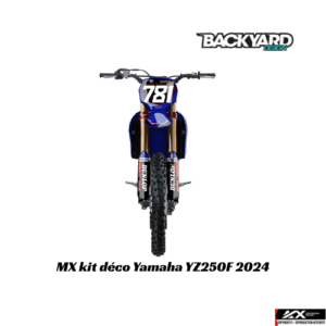 Kit Déco MX Yamaha YZ250F 2024 - Spirit | BackYard Design