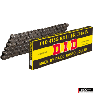 Chaîne DID 415S – 104 Maillons avec Clip RJ (50cc)