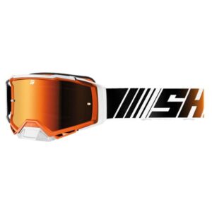 lunettes-shot-core-stripe-orange-glossy.jpg - Creations Mx Factory Lunettes SHOT CORE STRIPE Orange Glossy – Vision claire et protection optimale pour motocross et enduro
