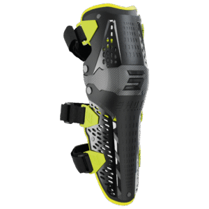 Genouillères SHOT Airflow Noir – Taille Unique Adulte pour motocross et enduro, protection et confort