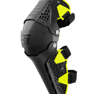 Genouillères SHOT Airflow Noir – Taille Unique Adulte pour motocross et enduro, protection et confort