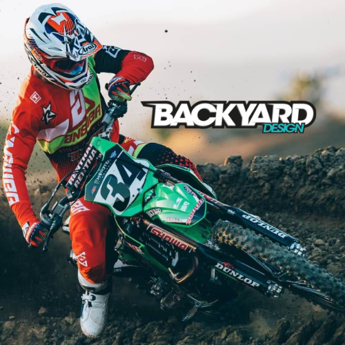 Backyard Design – Kits déco pour motocross et enduro, personnalisables et de haute qualité
