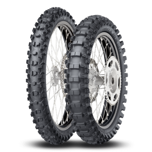 Pneu avant Dunlop Geomax MX34 80/100-21 – adhérence et précision en motocross