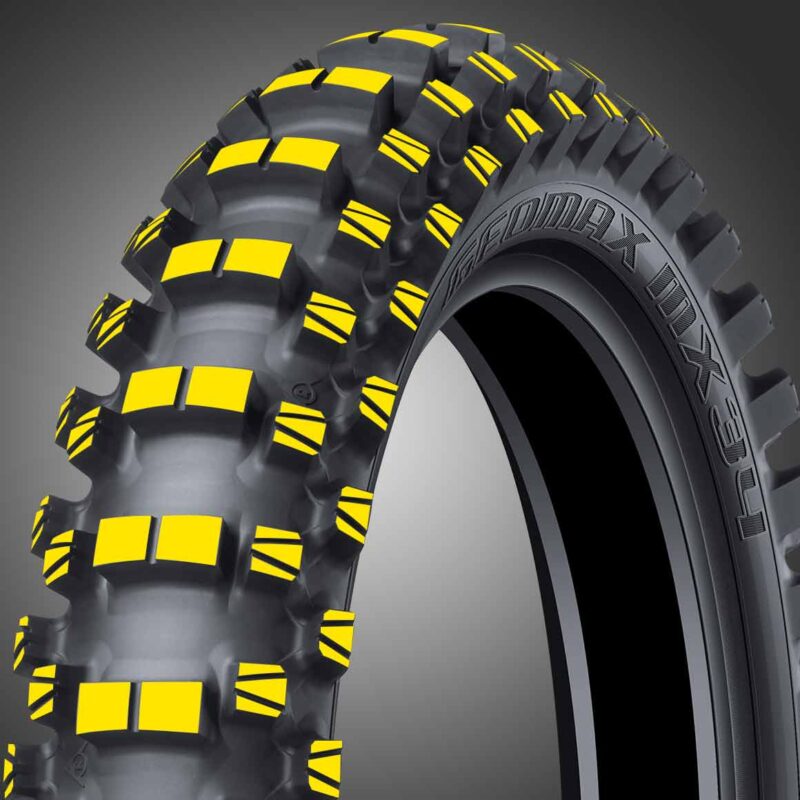 illustration-carcasse-dunlop-geomax-mx34-100-90-19.jpg - Creations Mx Factory Illustration technique de la carcasse du pneu arrière Dunlop Geomax MX34 100/90-19 pour motocross