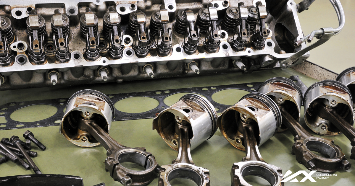 Piston serré sur moteur 125 deux temps