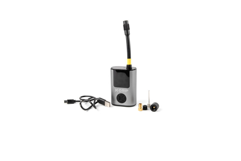 mini-pompe-air-x-grip-blowjob.jpg - Creations Mx Factory Mini pompe à air X-GRIP BLOWJOB compacte avec batterie 600 mAh pour gonflage pneus moto