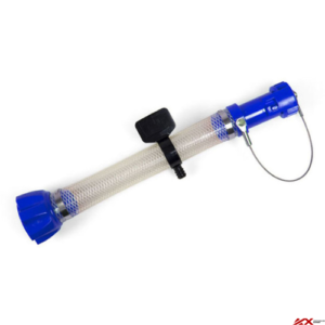 Kit bouchon RaceTech Bleu pour bidon 15 litres motocross enduro