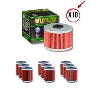 Pack 10 filtres à huile HIFLOFILTRO HF116 | Honda CRF / Husqvarna TE - Creations Mx Factory Pack de 10 filtres à huile HIFLOFILTRO HF116 pour Honda CRF 250/450 et Husqvarna TE 250/310