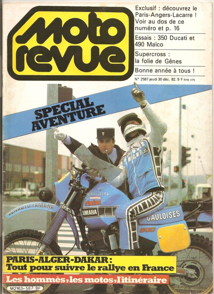 Rétrospective descente N20 Paris-Dakar | Esprit années 80 – 1er janvier 2015 - Creations Mx Factory Rétrospective de la descente de la N20 dans l’esprit du Paris-Dakar des années 80 le 1er janvier 2015