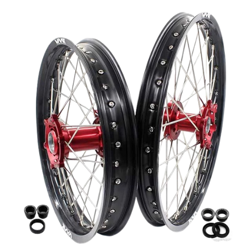 Jeu de roues VMX motocross et enduro avant et arrière haute performance