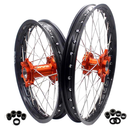 Jeu de roues VMX motocross et enduro avant et arrière haute performance