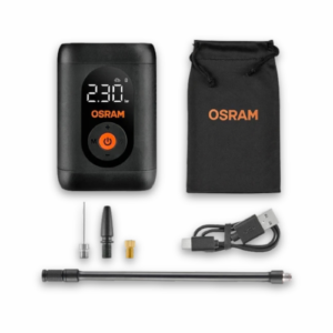 Compresseur gonfleur OSRAM Tyre Inflate 1600 rechargeable USB-C pour pneus moto et auto